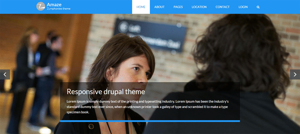 Amaze Responsive Theme Amaze Responsive Theme