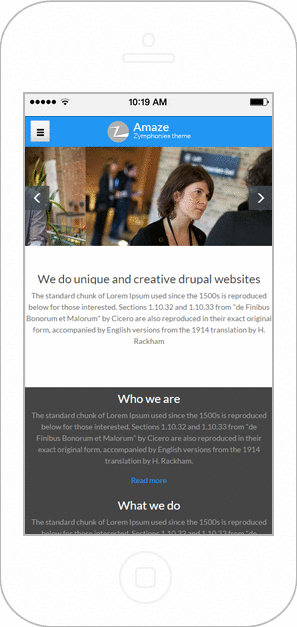 Amaze Responsive Theme Amaze Responsive Theme