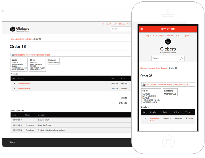 Globers eCommerce Responsive Theme Globers eCommerce Responsive Theme